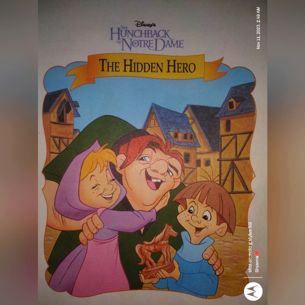 1998 The Humpback of Notre Dame The Hidden Hero book